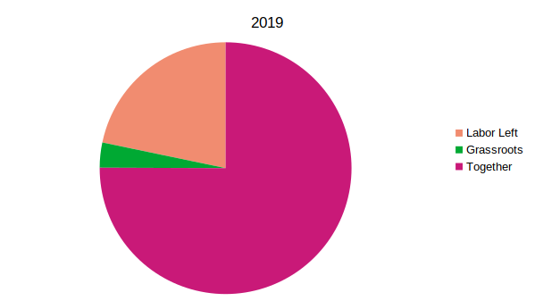 2019 MSA election results